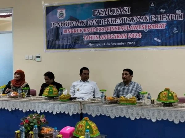 Kegiatan E-Health yang dihadiri Pj Gubernur Sulbar (Dok : Aldy KabarMakassar).