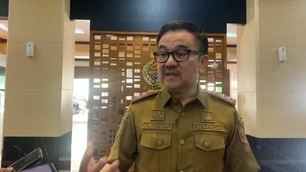 Sekretaris Daerah Provinsi Sulsel, Jufri Rahman (dok. Syamsi/KabarMakassar)