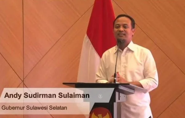 Gubernur Sulsel Andi Sudirman Sulaiman pada Rapat Koordinasi Pemberantasan Korupsi Pemerintah Daerah Wilayah Sulsel di Jakarta (Dok: Ist)