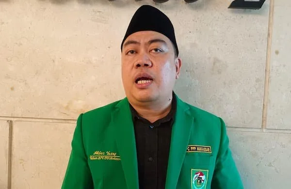 Ketua DPC PPP Makassar, Muh Akbar Yusuf, (Dok: Sinta KabarMakassar).