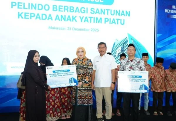 Pelindo berbagi kasih di akhir tahun, beri bantuan renovasi panti asuhan serta santuni ratusan anak yatim piatu di Kota Makassar (Dok: Ist)