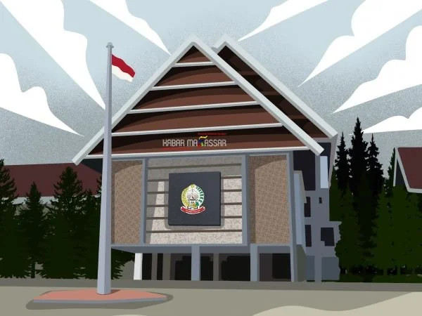 Ilustrasi Kantor Gubernur Sulsel (Dok : KabarMakassar).