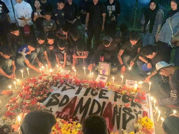 aksi solidaritas mahasiswa UMI (Dok: Ist)