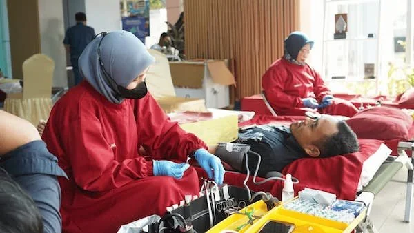 Donor darah yang digelar oleh SPJM (Dok: Ist)