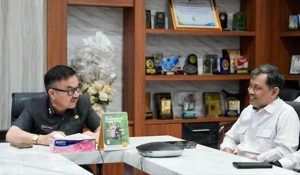 Sekprov Sulsel Jufri Rahman di Kantor Gubernur Sulsel (Dok: Ist)