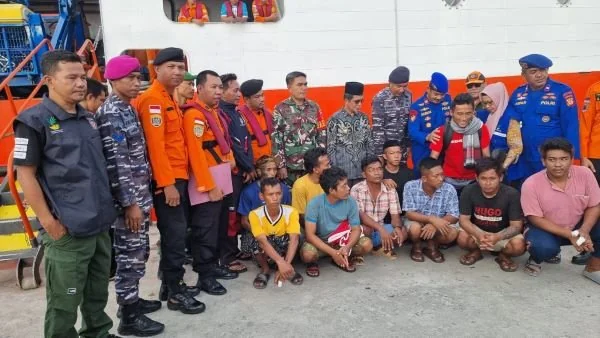 Pencarian terhadap kru Kapal Yuiee Jaya II yang tengelam di Selayar, resmi dihentikan hari ini, Kamis (21/3). (Foto : ist).