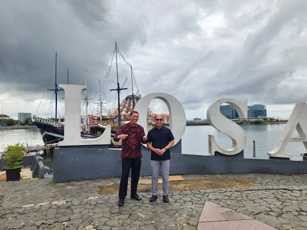 Kunjungan Poltekpar ke Anjungan Pantai Losari Makassar (Dok: Ist)