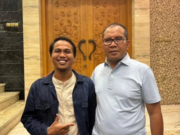 Ketua RADIASI, Rahmat Zaenal bersama Danny Pomanto (Dok : Ist).
