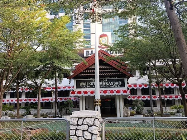 Kantor Balaikota Kota Makassar (Dok: Sinta Kabar Makassar).