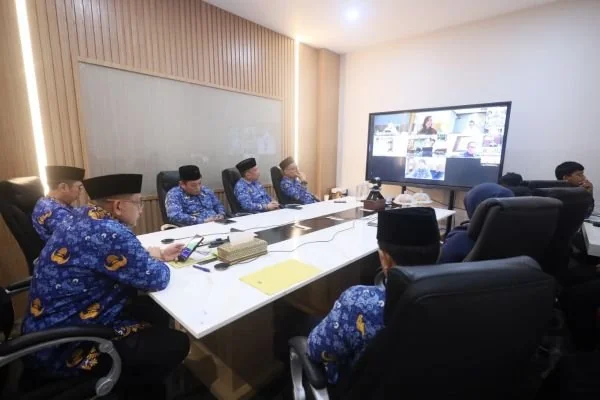 Wali Kota Makassar, Munafri Arifuddin, saat mengikuti Rapat Koordinasi Nasional (Rakornas), (Dok: Ist).