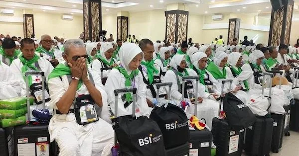 Rombongan kloter 37 Embarkasi Makassar. Dok. Ist
