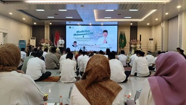 Maulid Nabi dan Istiqhosah Kemenag Sulsel (Dok : Ist).