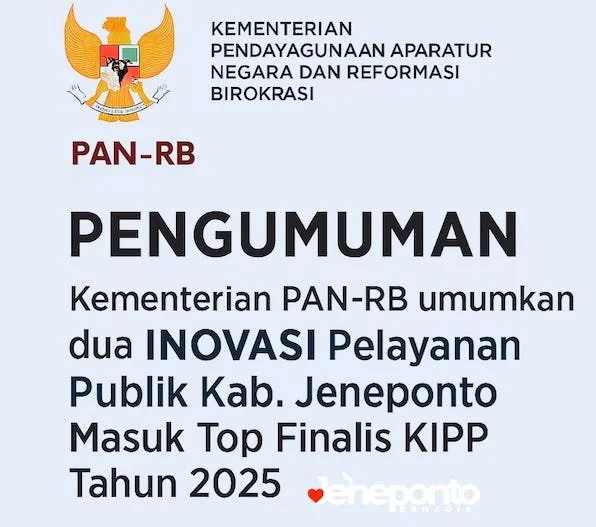 pengumuman inovasi layanan publik. (Ist).