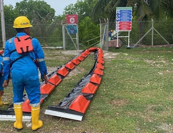 Pertamina Patra Niaga Regional Sulawesi cepat tanggap bantu pemulihan insiden kebocoran pipa minyak PT Vale Indonesia. Dok. Ist