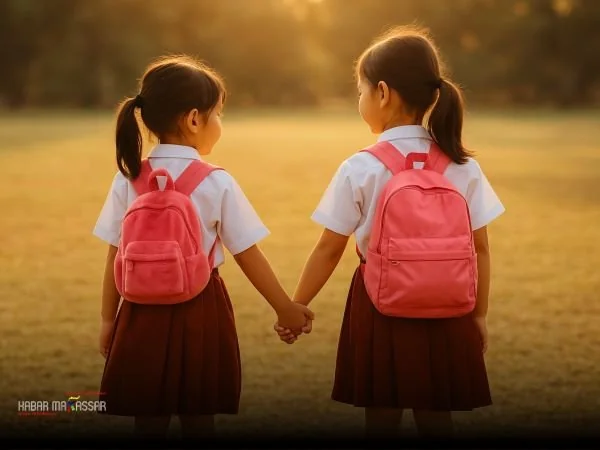 Ilustrasi siswa sekolah dasar (Dok : KabarMakassar).