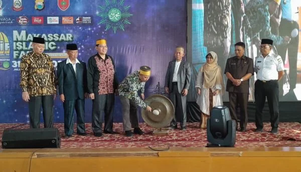 Pembukaan Makassar Islamic Fair (MIF) 2024 di Wisma Negara (Dok: Nofi KabarMakassar)