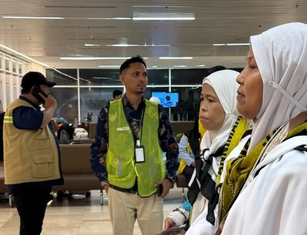 Ombudsman RI Perwakilan Sulawesi Selatan saat Melakukan Pengawasan Ibadah Haji (Dok: Ist).