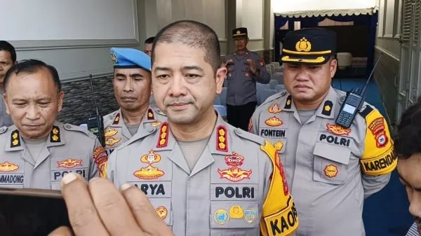 Kapolres Makassar Kombes Pol, Arya. (Dok: Dwiki KabarMakassar)