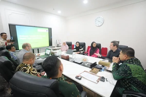 Rapat Koordinasi terkait program Makassar Livable City Plan (Dok: Ist).