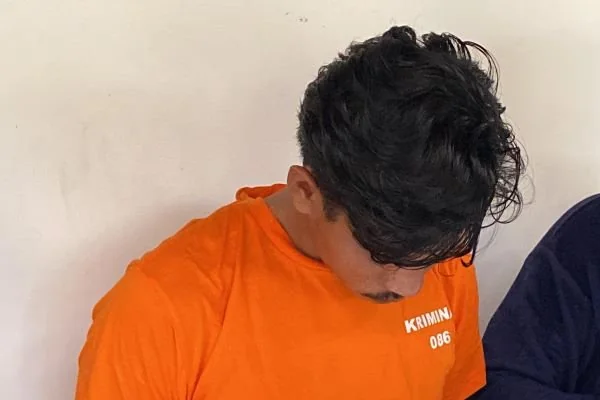 Pelaku rudapaksa anak dibawah ukur di Gowa (Dok: Atri KabarMakassar).
