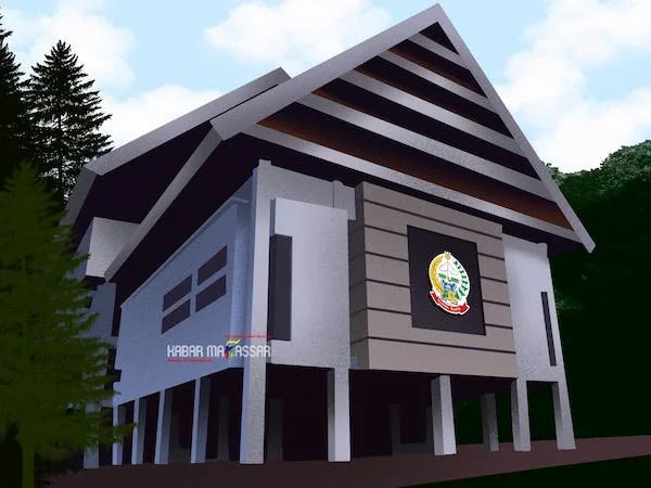 Ilustrasi Kantor Gubernur Sulsel (Dok: KabarMakassar)