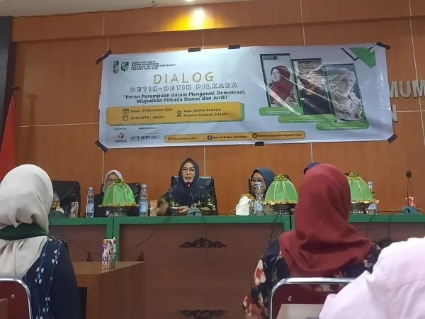 Dialog Detik-detik Pilkada yang dihadiri Ketua DPRD Sulsel (Dok : Gabi KabarMakassar).