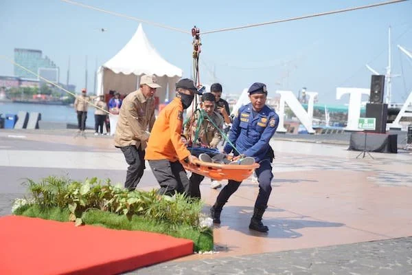 Simulasi KSB Tangani Banjir, (Dok: Ist).