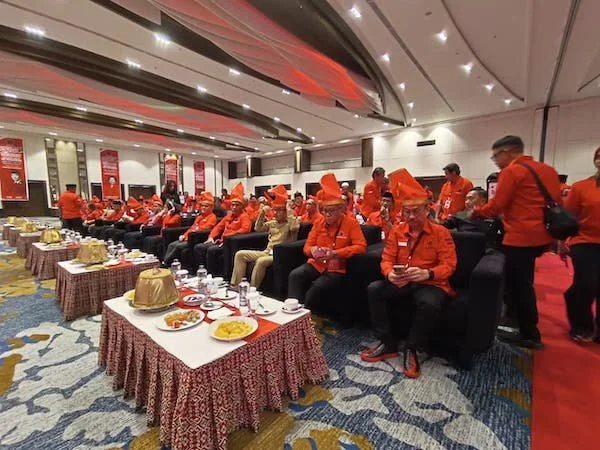 Suasana Konferda PDIP Sulsel (Dok: KabarMakassar).