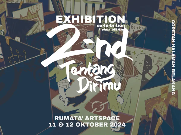 Komunitas Coretan Halaman Belakang menggelar pameran seni lukis (Dok : Ist).