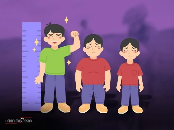 Ilustrasi stunting (Dok: KabarMakassar)