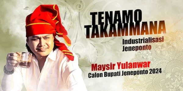 Bakal Calon Bupati Jeneponto, Maysir Yulanwar (Foto/ist).