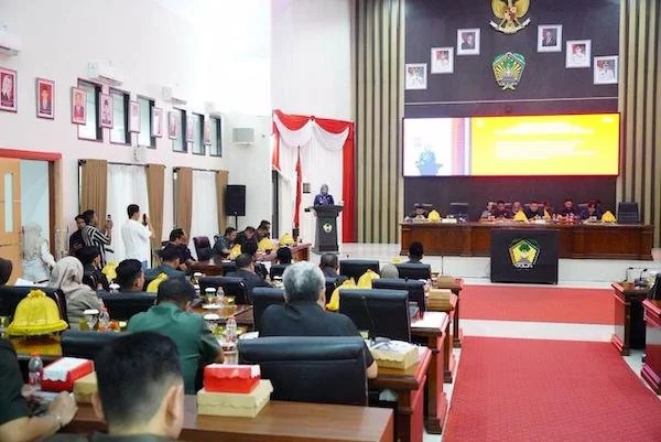 Paripurna Laporan LKPJ 2025 Kabupaten Gowa (Dok: Ist).