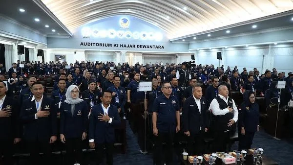 Bimtek LAGA Perubahan Anggota Fraksi Nasdem DPRD dan Kader Sulsel serta Sulbar, (Dok: Ist).