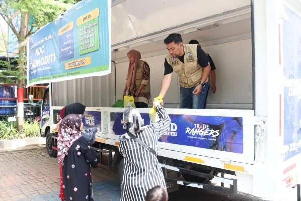 Operasi Pasar Murah Disdag Sambut HUT Makassar (Dok : Ist).