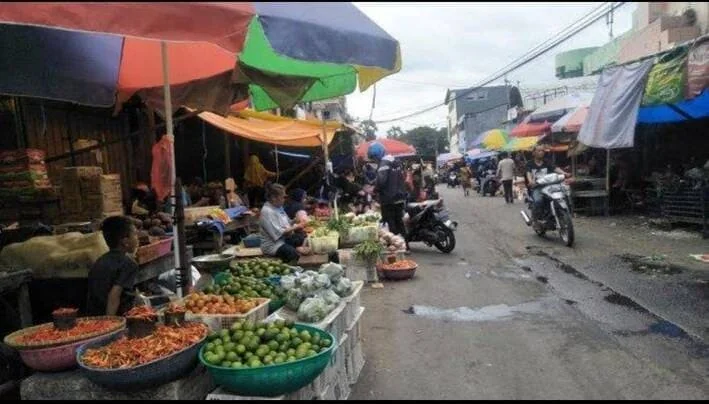 Pasar Terong Makassar sepi namun tidak mempengaruhi tingkat inflasi di Sulawesi Selatan (Foto:Dok.RRI)