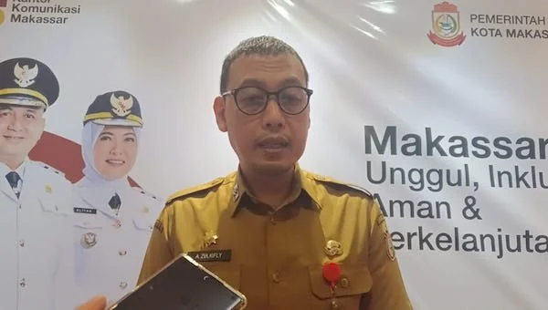 Sekretaris Kota (Sekkot) Makassar, Andi Zulkifly Nanda (Dok: Sinta KabarMakassar).