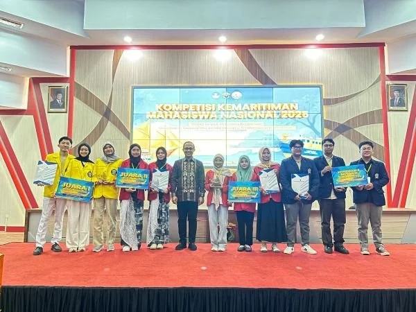 Pemenang Kompetisi Kemaritiman Mahasiswa Nasional (KKMN) Universitas Hasanuddin 2025 (dok : Ist).