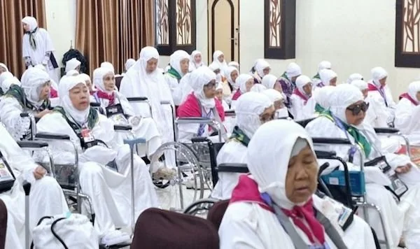 Dok. Ist. Jemaah calon haji Kloter 35 Embarkasi Makassar