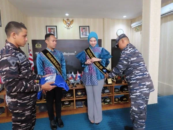 PPMI saat bertemu Danlanal Mamuju (Dok: Ist).