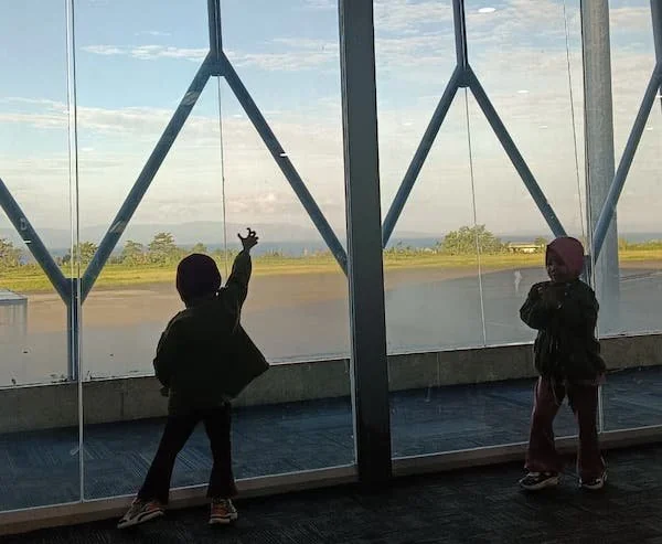 Suasana Bandara Ternate (Dok: Sinta KabarMakassar).