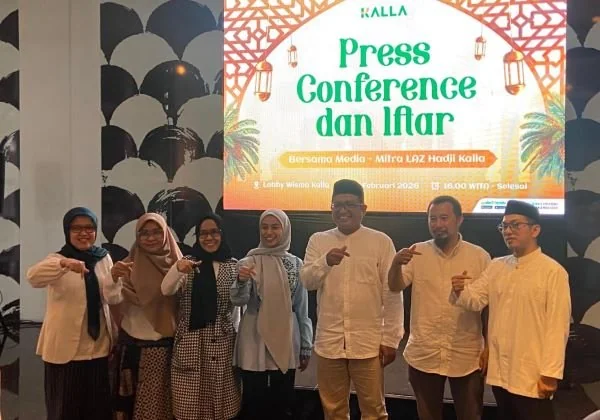 Pemaparan program di bidang masing-masing yang dilaksanakan oleh Program Manager LAZ Hadji Kalla (Dok: Nofi KabarMakassar)