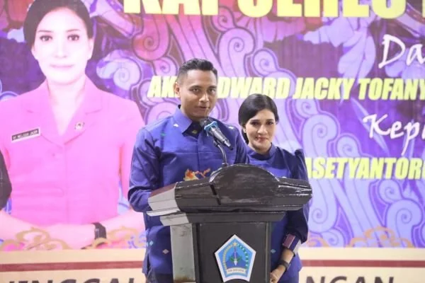 Ramah tamah sekaligus kenal pamit untuk Kapolres Bantaeng yang baru (Dok : ist).