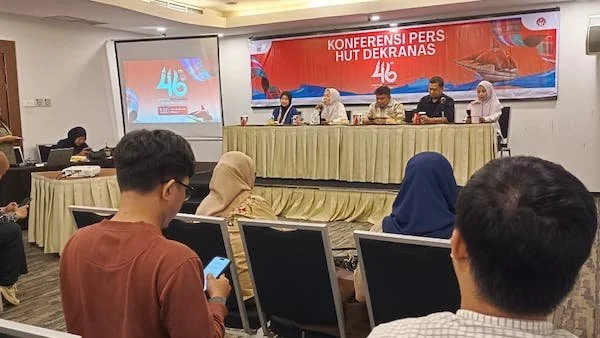 Prescon Panitia Dekranas 2026 (Dok: KabarMakassar).