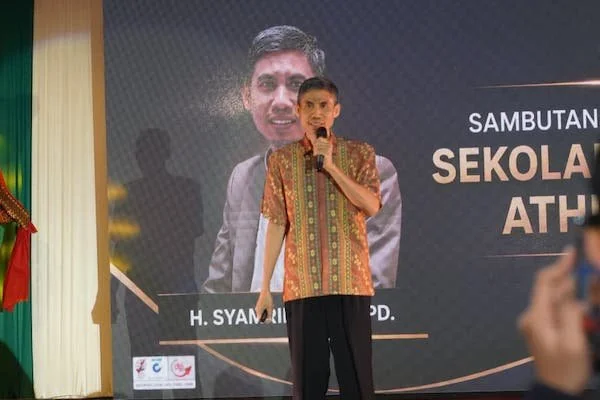 Penyambutan murid baru SMP Islam Athirah Bukit Baruga (Dok: Ist)