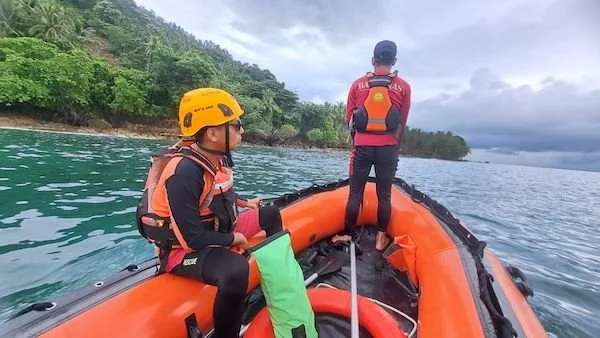 Proses pencarian hari ketujuh korban nelayan hilang di perairan Majene(dok:ist)