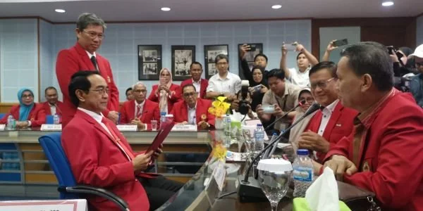 Pendaftaran Prof Jamaluddin Jompa sebagai bakal calon rektor Unhas periode 2026-2030 (Dok : Ist).