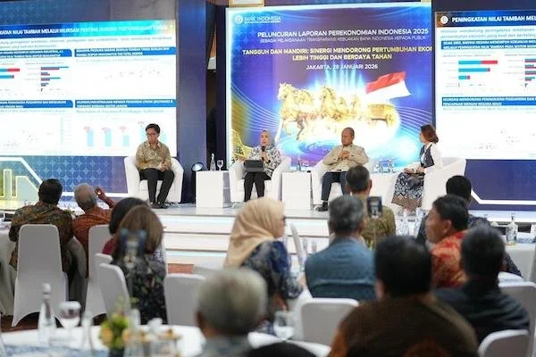 Peluncuran Laporan Perekonomian Indonesia 2025 (Dok: Ist)
