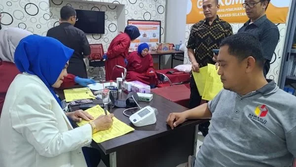 Donor Darah Bawaslu Sulsel (Dok: Ist).