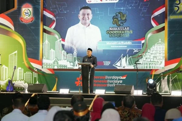 Wali Kota Makassar Munafri Arifuddin saat buka Cooperative Expo 2026 (Dok: Ist)