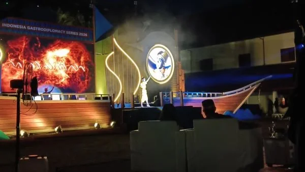 Pementasan La Galigo di IGS 2026 (Dok: Sinta KabarMakassar).